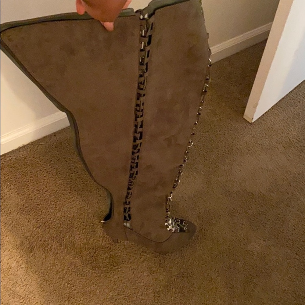 Thigh high boots